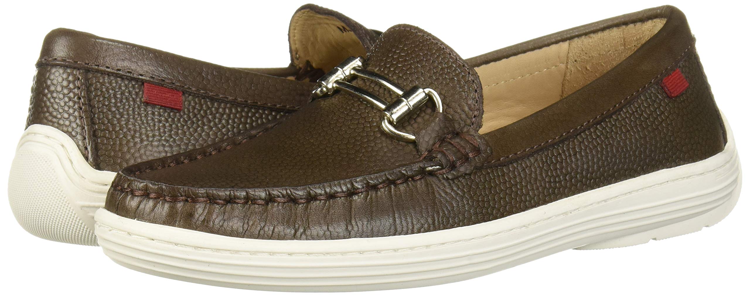 MARC JOSEPH NEW YORK Kids Boys/Girls Leather Double Bit Driver Shoe (7786817585390)